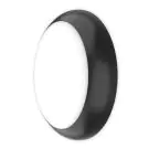 Noxion LED Bulkhead Pro V2 12/16/20W 2400lm - 830-840-865 CCT | 325mm - IP65 - Bewegings- en Lichtsensor - 3 Uur Noodverlichting + Ring Zwart